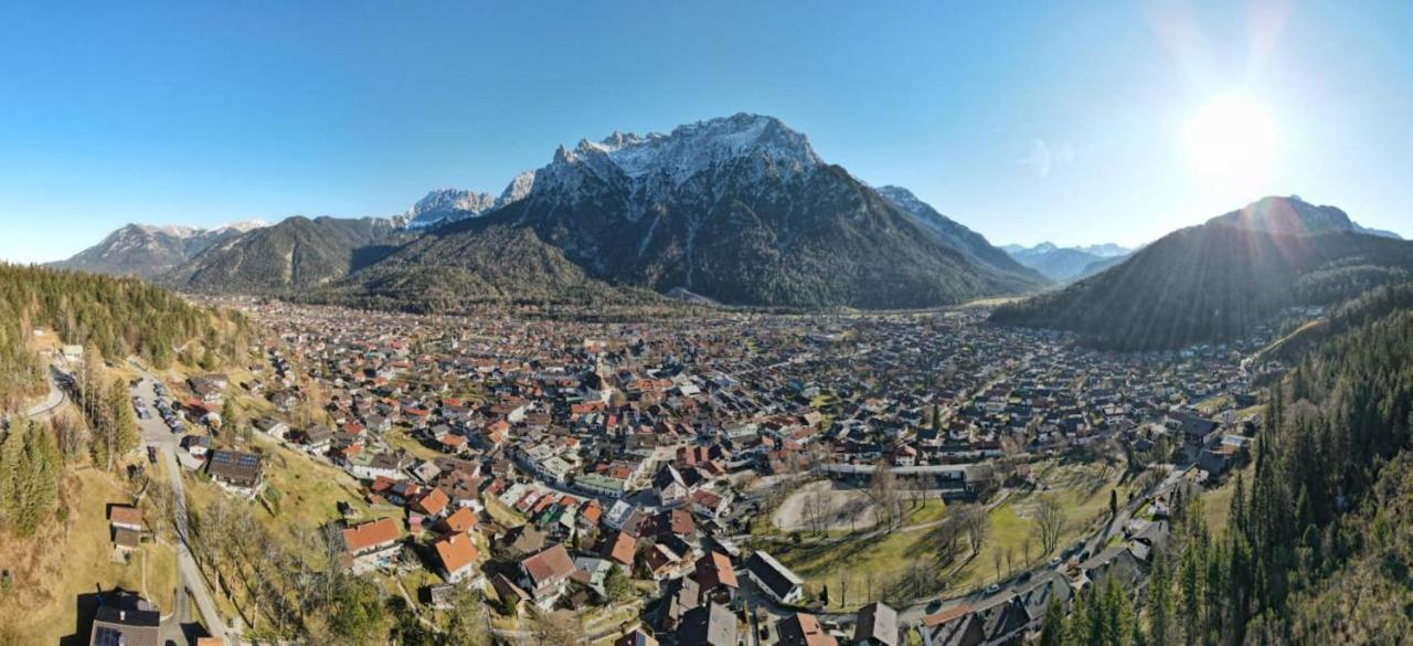 Ferienwohnung Bergkristall Mittenwald Eksteriør billede