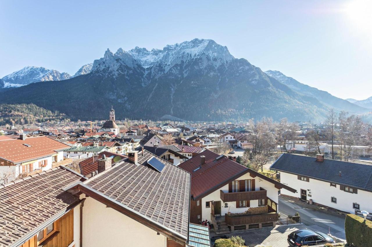 Ferienwohnung Bergkristall Mittenwald Eksteriør billede