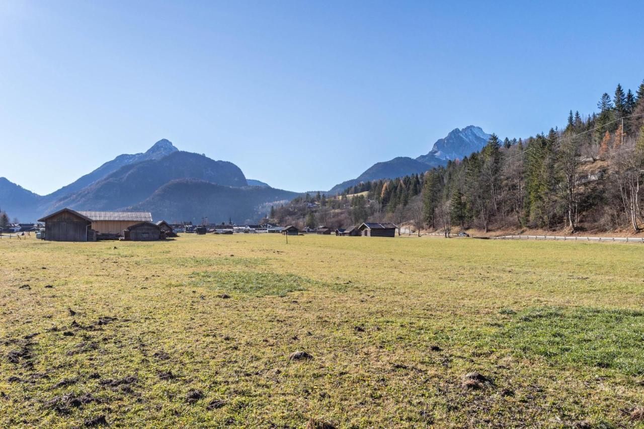 Ferienwohnung Bergkristall Mittenwald Eksteriør billede