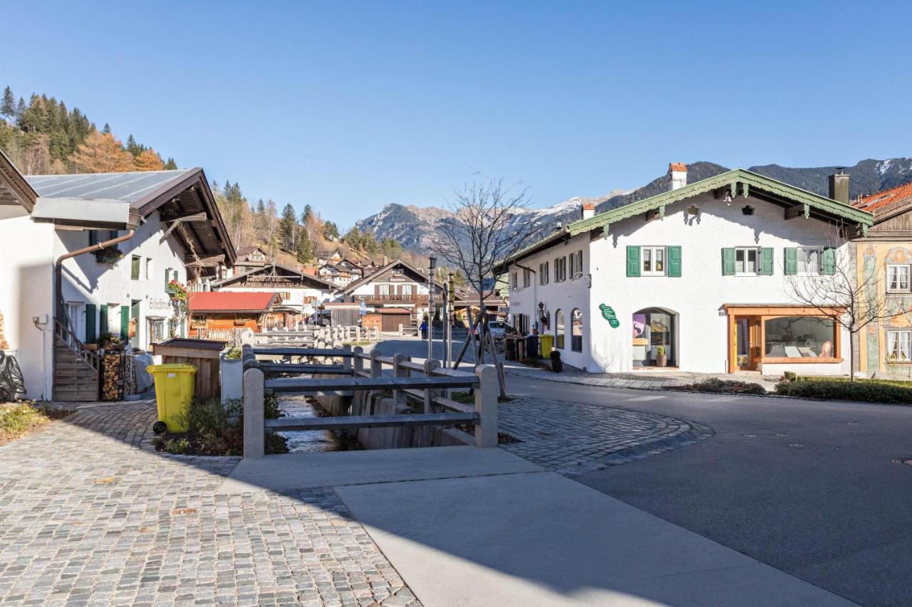 Ferienwohnung Bergkristall Mittenwald Eksteriør billede