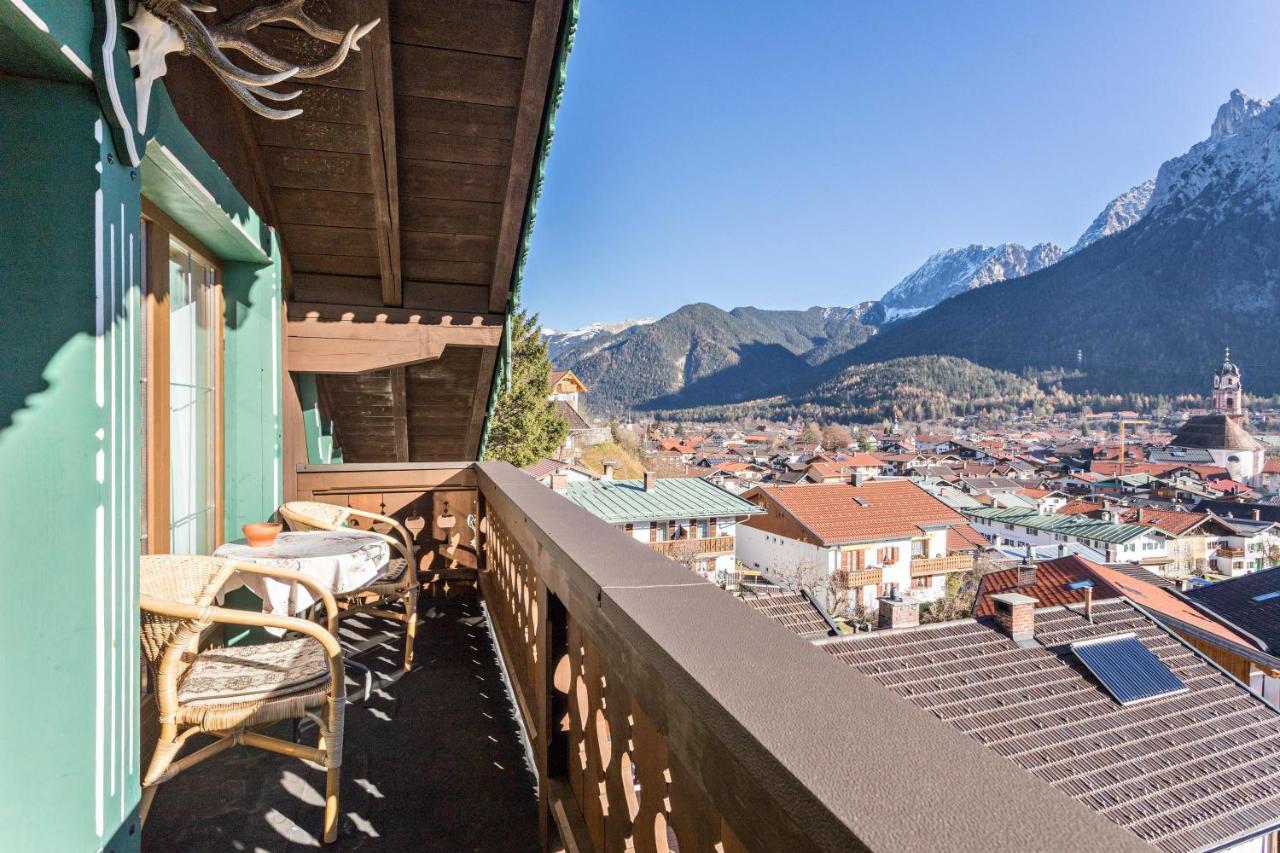 Ferienwohnung Bergkristall Mittenwald Eksteriør billede