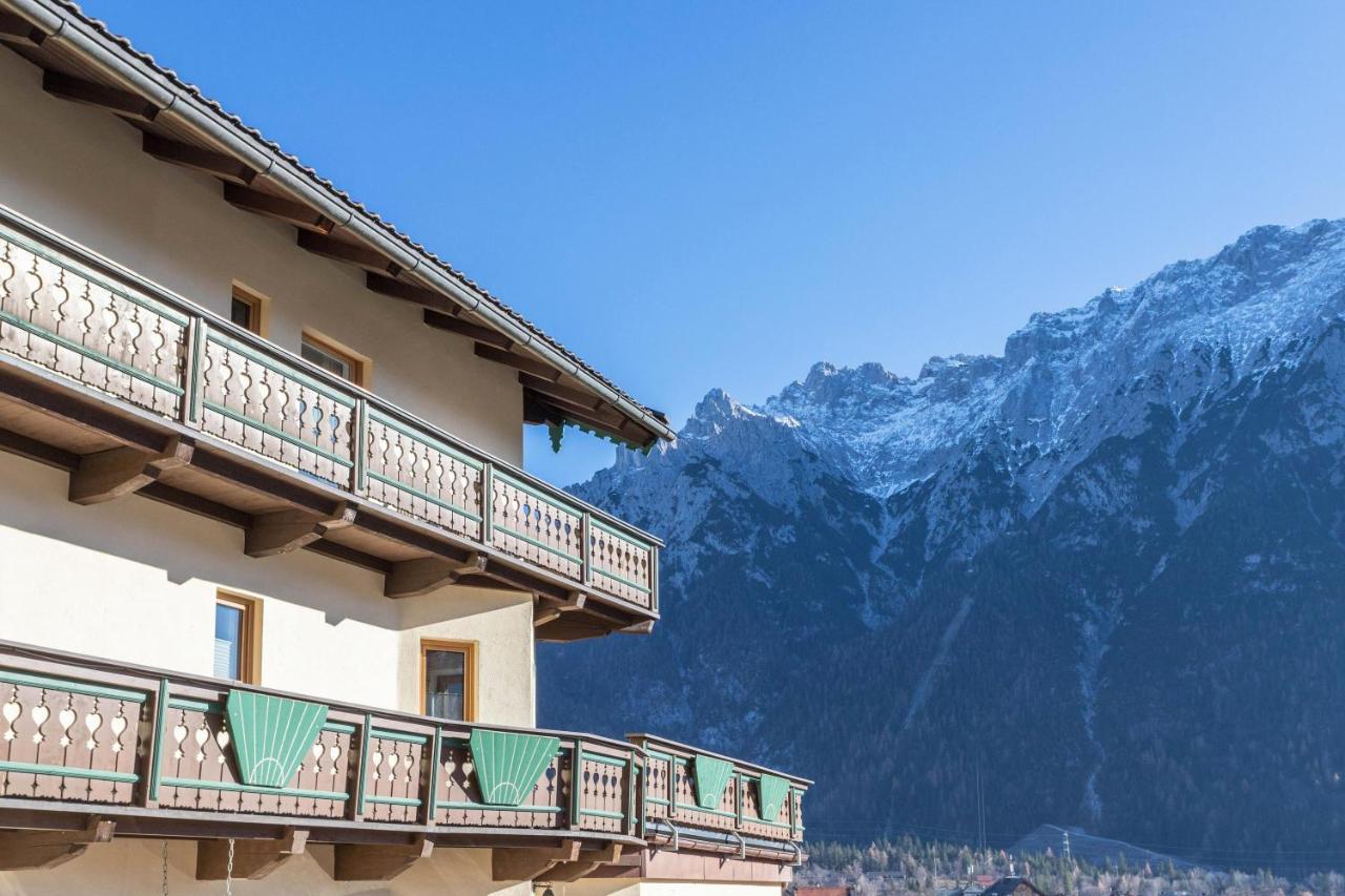 Ferienwohnung Bergkristall Mittenwald Eksteriør billede