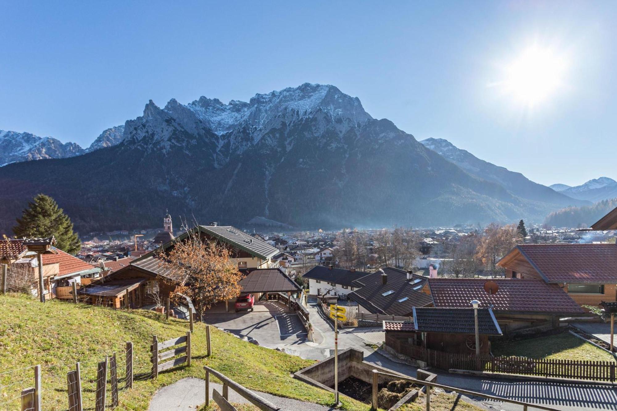 Ferienwohnung Bergkristall Mittenwald Eksteriør billede
